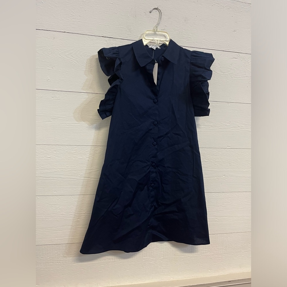 Navy Dress - Picture 3 of 5